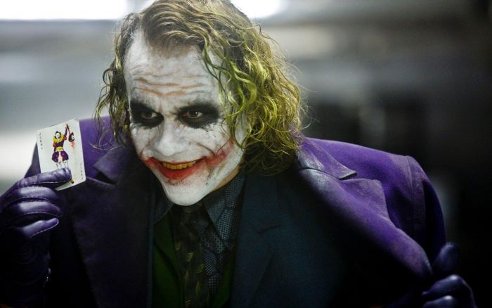 Heath Ledger's Joker in The Dark Knight
