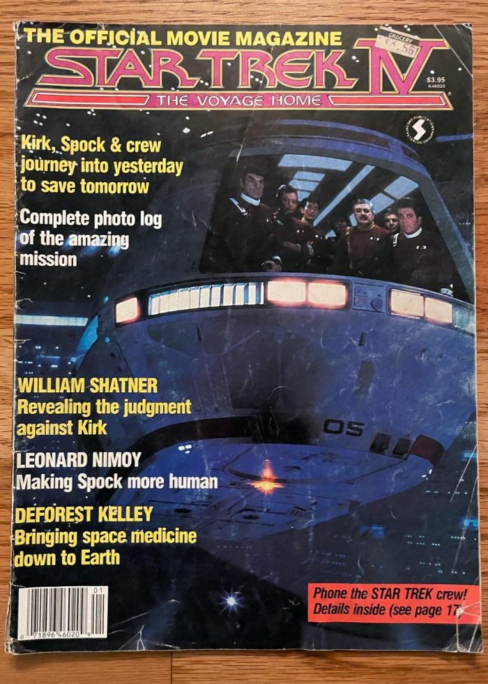 Star Trek IV: The Voyage Home Movie Magazine 01