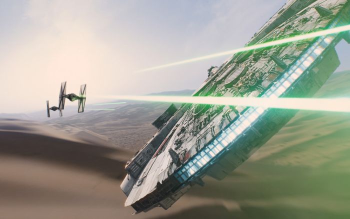 Star Wars The Force Awakens, The Millennium Falcon