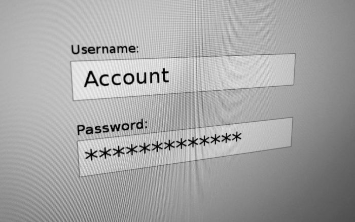 Username & Password