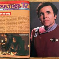 Star Trek IV: The Voyage Home Movie Magazine - Walter Koenig