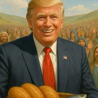 MAGA Sycophant Replaces Jesus with Donald Trump