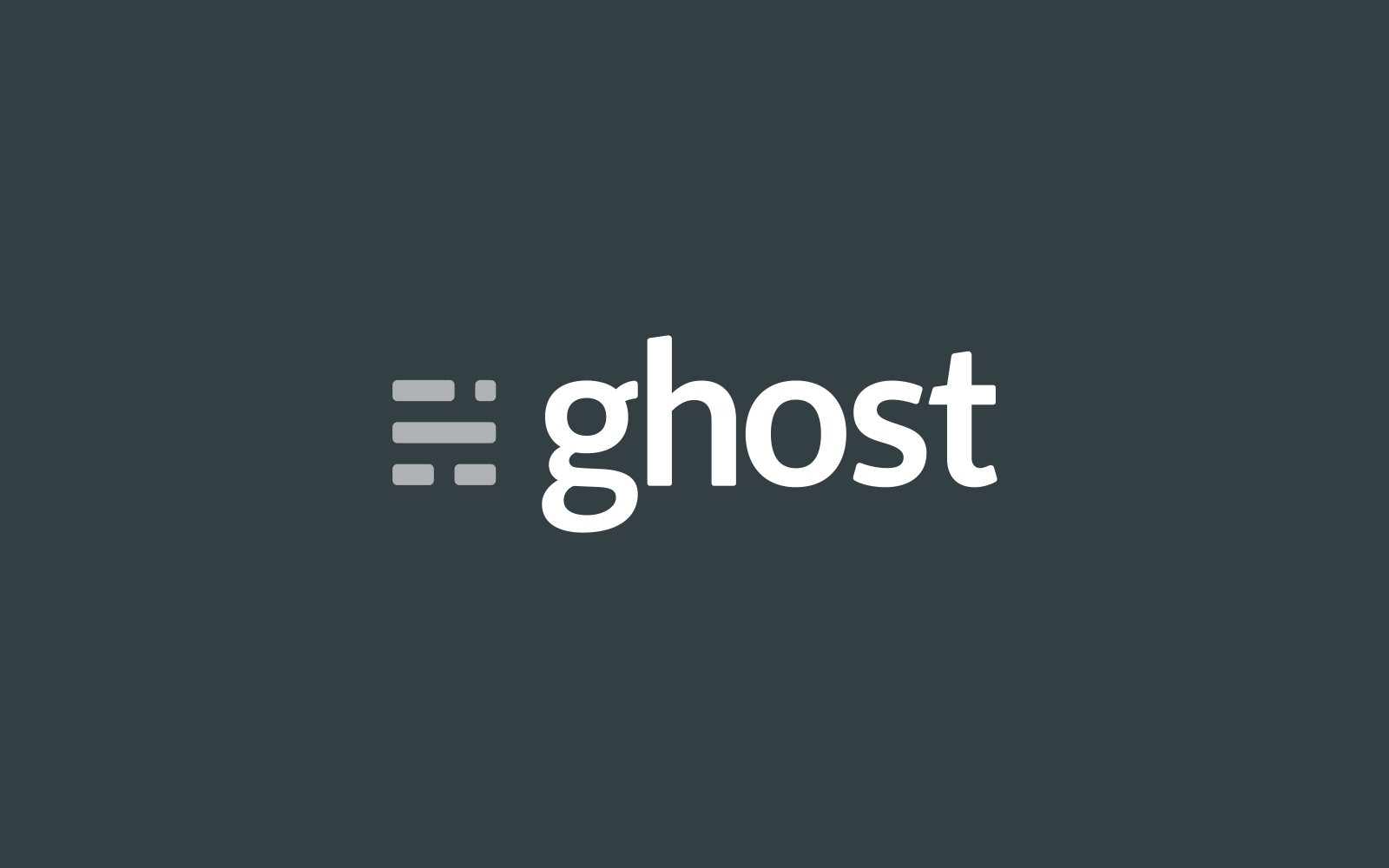 Ghost CMS Logo