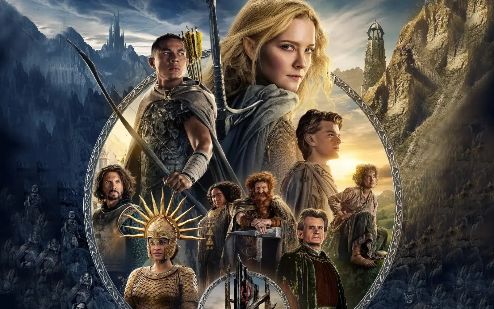 The Lord of the Rings: The Rings of Power Collage
