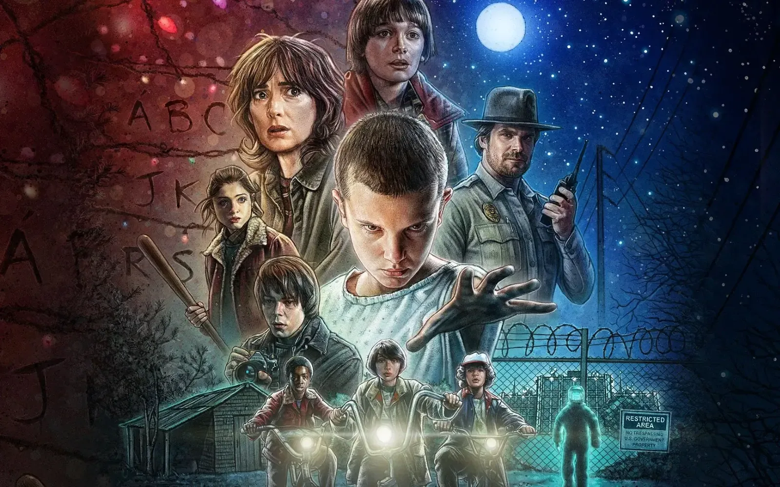 Stranger Things Season 1 Poster
