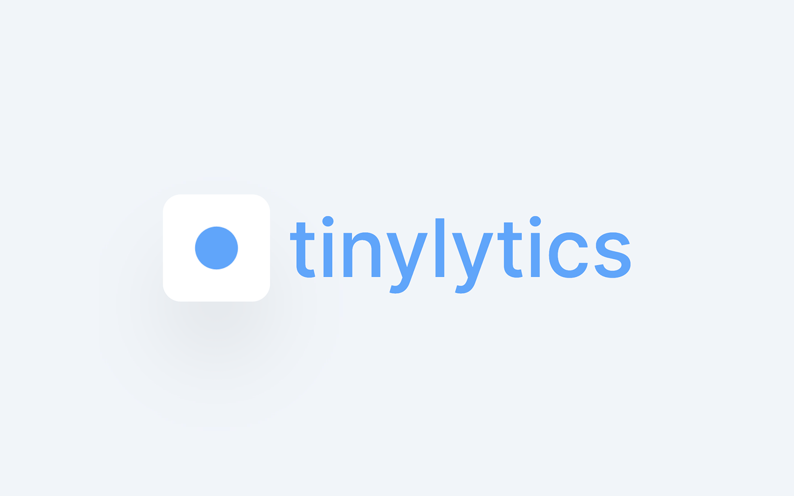 The Tinylytics logo on a light gray background