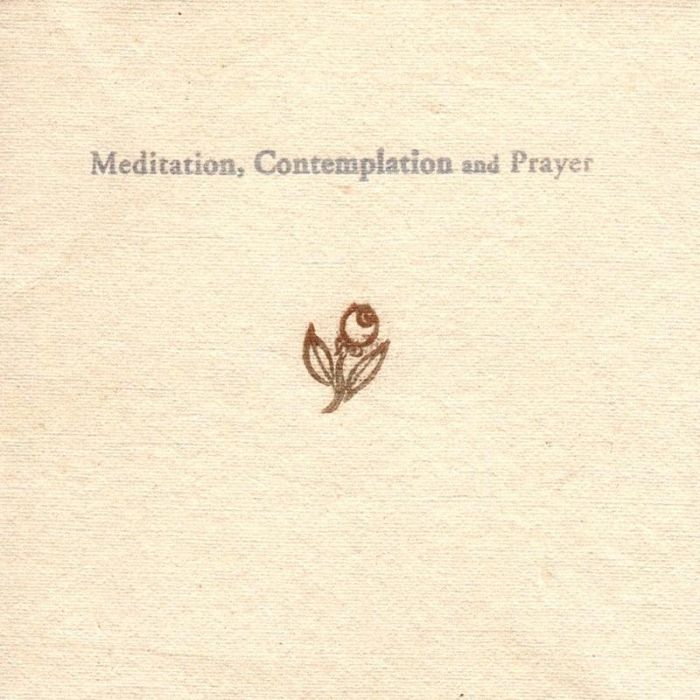 Meditation, Contemplation, and Prayer - Jesse Eubanks