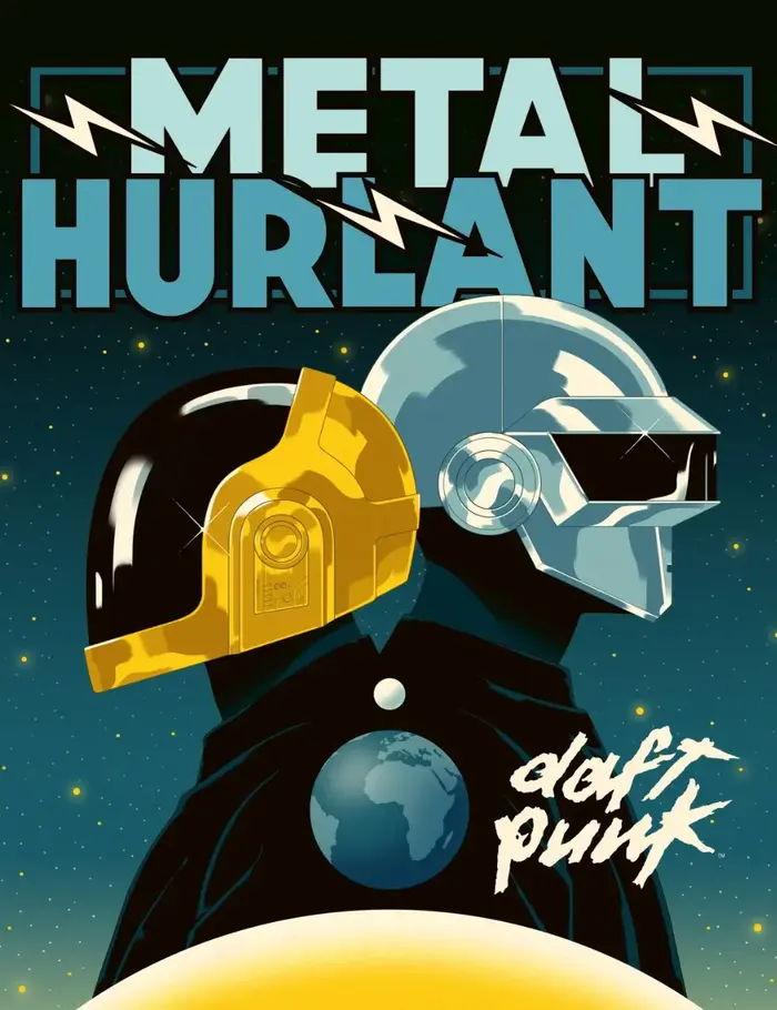 Métal Hurlant Daft Punk