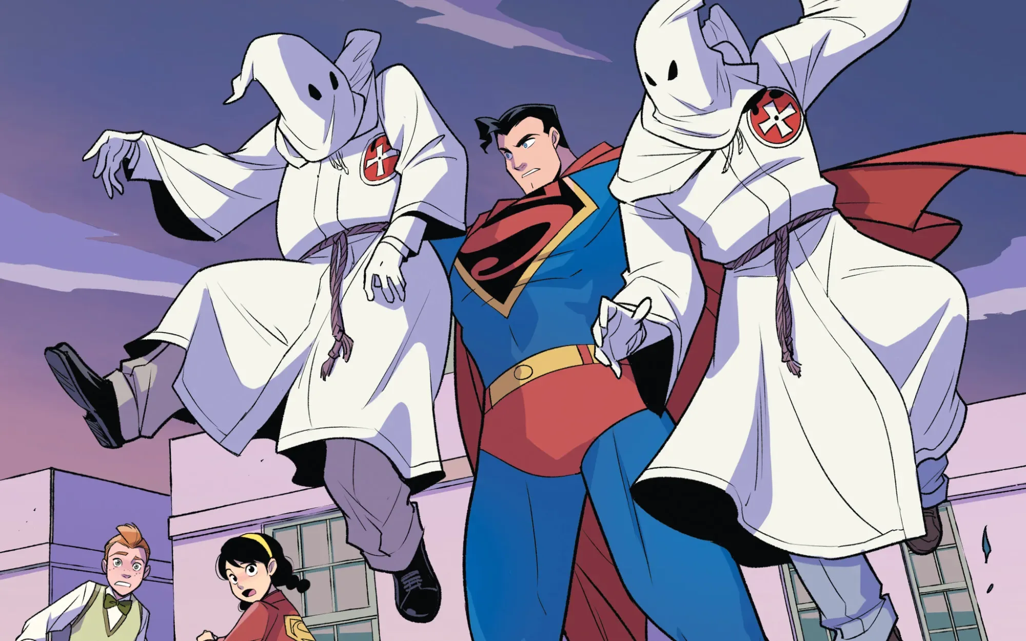Superman Smashes the Klan